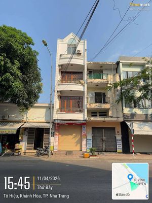 Nhà 4 tầng mặt tiền đượng Tô Hiệu Nha Trang