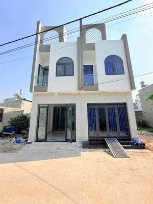 BÁN NHÀ MỚI XÂY 1 TRỆT 1 LẦU - Sổ hoàn công