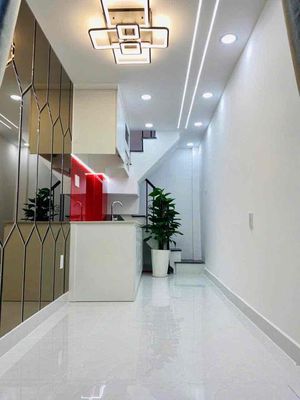 Nhà mới 2 lầu Hẻm 6m thông sát Âu cơ