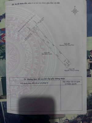 Ban nhà mặt tiền QL63. DT đất 372,3 m2