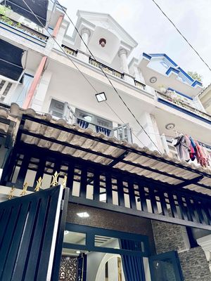 NHÀ MỚI HẺM XE HƠI 6M 3 TẦNG NHỈNH 5 ĐỒNG