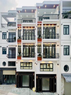 Dãy Nhà Cao Cấp Đ. Kinh Dương Vương Aeon Tên Lửa 60m2 x 5 Tầng 7,56 Tỷ