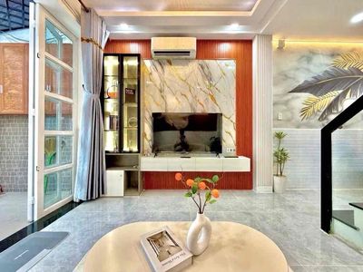 🔥 4 TẦNG BTCT – 5PN –MỚI TINH ĐẦY ĐỦ NỘI THẤT HẺM THÔNG-CHỈ 6.8 TỶ 🔥