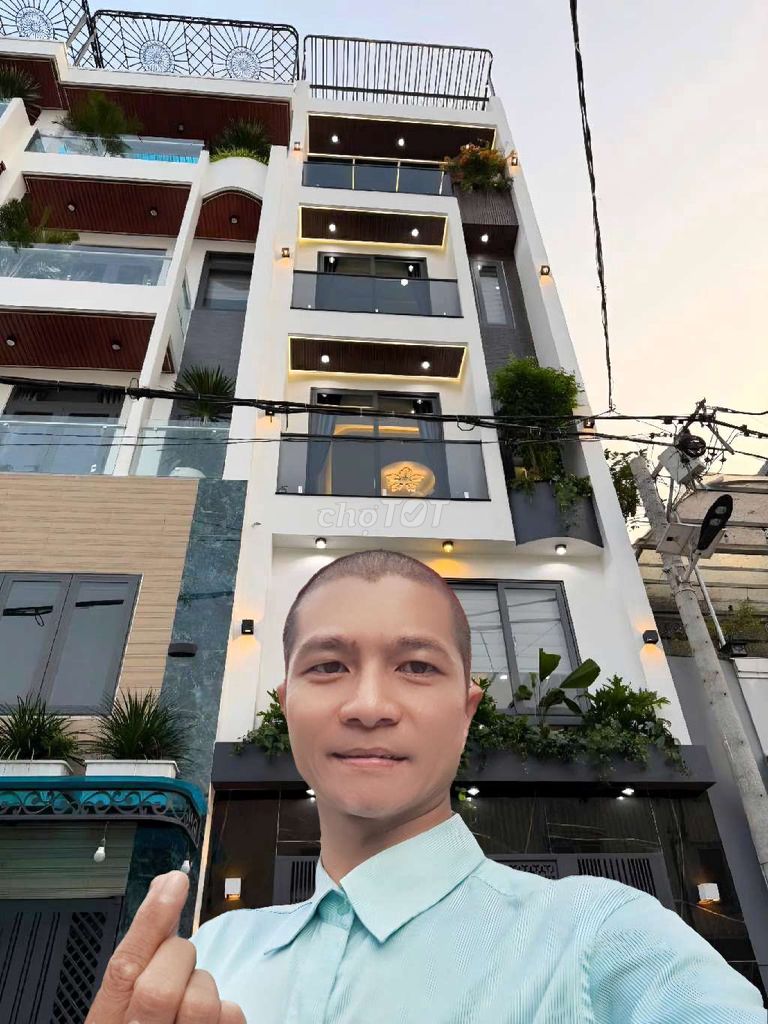 CHÍNH CHỦ BÁN NHÀ 5 TẦNG MỚI ĐẸP AN PHÚ ĐÔNG 