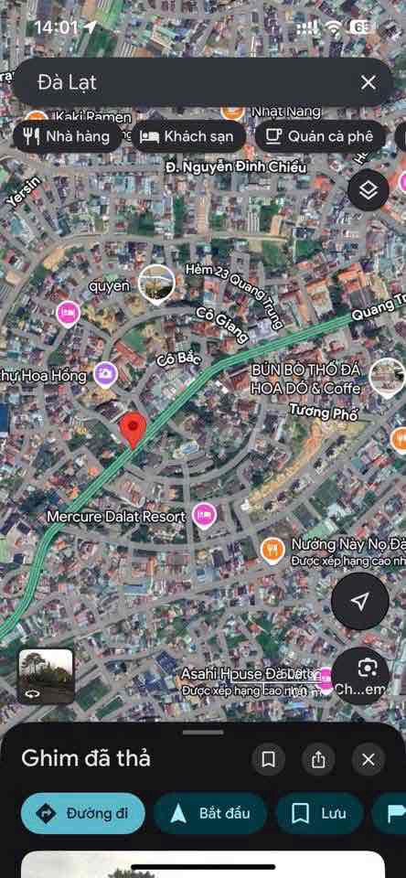 BÁN NHÀ sau UBND phường Lâm Viên ( ĐÀ LẠT)  Diện tích 278m2 100% đất đ