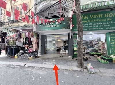 Cho thuê mặt bằng sát chợ Nghĩa Tân