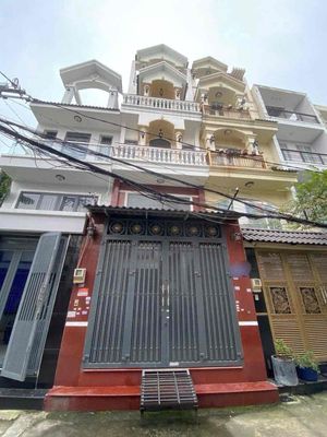 NHÀ 3 TẦNG LẦU SÂN THƯỢNG LÊ VĂN THỌ 4PN