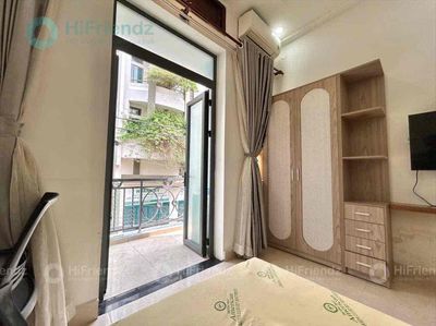 Studio ban công trung tâm tân bình gần công viên Hoàng Văn Thụ