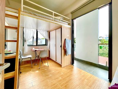6tr8 Duplex 2 balcon, Trần Não Q2 Thang máy nhà xe Nội thất mới caocấp