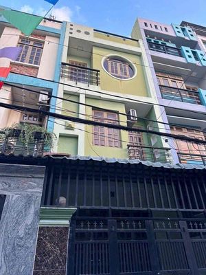 nhà sát mặt tiền nguyễn văn khối 3 tầng 4Pn