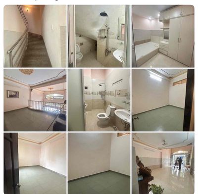 Quận 6 mặt tiền Nhà 1 lưng 2 lâu có 5 pn 5 wc  4m dài 22m n