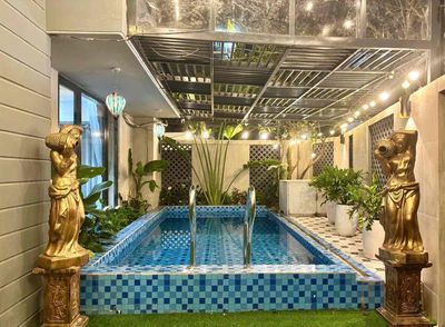 ⛱ Villa sân vườn, hồ bơi phong cách Địa Trung Hải – Đà Nẵng(english be