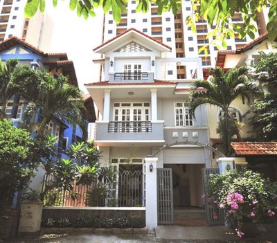 CHO THUÊ BIỆT THỰ ĐƯỜNG LƯƠNG ĐỊNH CỦA - KHU COMPOUND BẢO VỆ 24/24