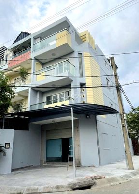 CĂN GÓC 2 MẶT TIỀN 1 TRỆT 3 LẦU, DT 5×20. ĐƯỜNG LỚN XE TẢI THÔNG
