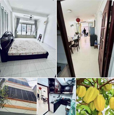 NHÀĐẸP, 1 TRỆT 3L SÂN THƯỢNG,3P. NGỦ + WC KHÉP KÍN N.THẤT ở gd 4-5ng