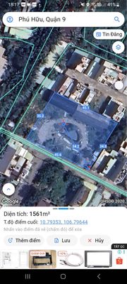 Cho thuêi 1600m2 thổ cư ngay vòng xoay Phú Hữu