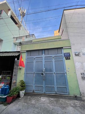 nhà 4x16m trệt lầu 3pn,2wc, hẻm 6m thông đường số 4.bhh. 8.5tr/ tháng