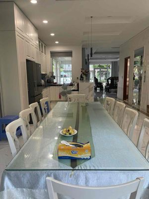 Biệt thự 8x20m có nội thất KDC Khang An Giá 25tr/ tháng