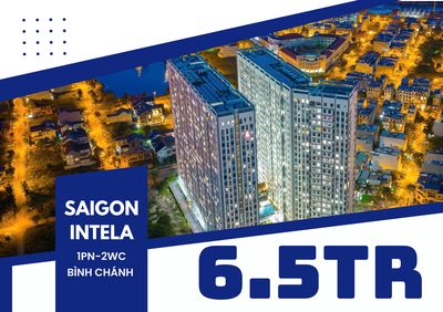 SaiGon Intela -1PN 2WC- 55m2- Giá 6.5Tr - Full nội thất 