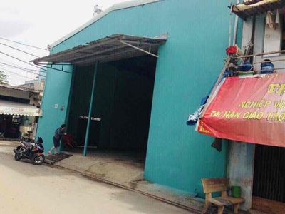 CHO THUÊ KHO-XƯỞNG 2 MẶT TIỀN HẺM