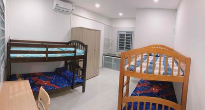 cho thue ks 21 p full nt mat tien QL22 sát huflit