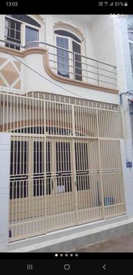 CHO THUÊ NHÀ NGUYÊN CĂN 1 TRỆT 1 LẦU, DT 4×12 CÓ 2PN,2WC. HẺM XE HƠI