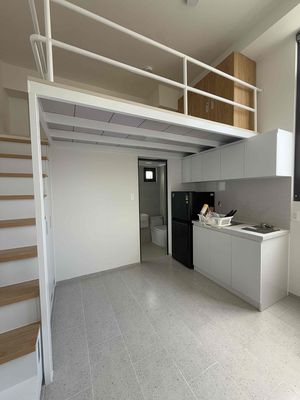 Pass Phòng Duplex đầy đủ nội thất + máy giặt