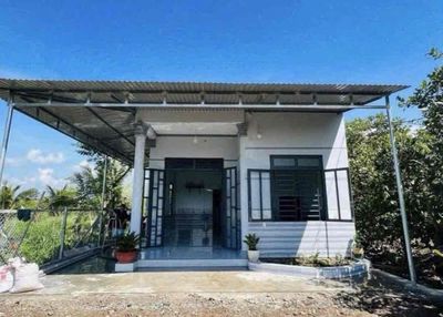 Nhà Vườn 455m2 sẵn nhà và vườn trái cây chủ kẹt bán có 390triệu bao so