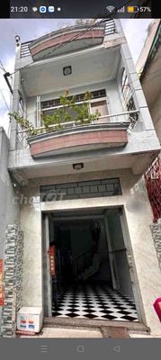 nhà cho thuê hẽm xe hơi cmt8 p6tb