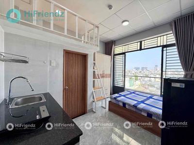 ✨✨Cho Thuê Studio + Gác Bancol Thoáng Thang Máy Ngay Phan Đình Phùng