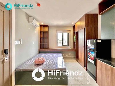 Cho thuê căn hộ full nội thất mới, cửa sổ trời thoáng mát gần VHU