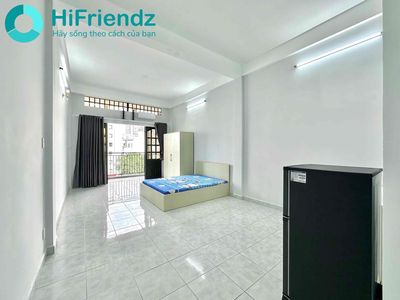 STUDIO BAN CÔNG 40m2 - FULL NỘI THẤT - NGÃ TƯ PHÚ NHUẬN