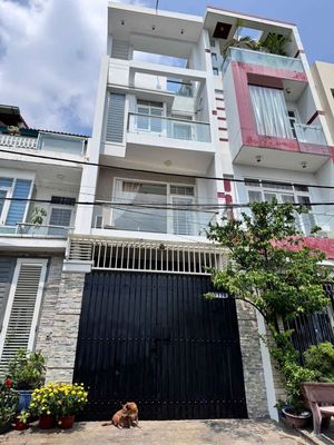 🧢Cho thuê nhà 1trệt 2lầu 1sân thượng 4pn 4wc DT 4X20 Đẹp