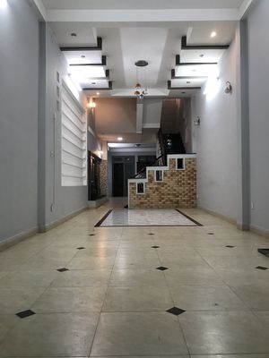 Nhà Mặt tiền 4 tầng, 4m x 25m, 4PN, 4WC, MT đường số 2, c/x đài RaĐa