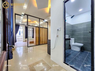 CĂN 1PN BAN CÔNG 40M2 - TÁCH BẾP , MỚI XÂY GẦN LUỸ BÁN BÍCH , AEON