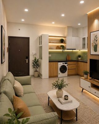 CĂN HỘ 2 PN-FULL NT-SANG TRỌNG HIỆN ĐẠI- SẴN KHOÁ-CHỈ 15.5TR