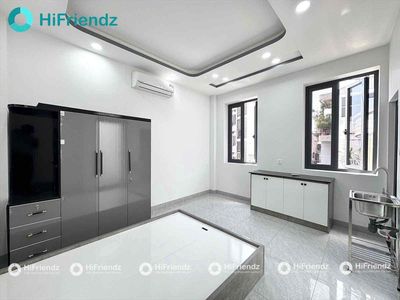 CHO THUÊ CĂN STUDIO FULL NỘI THẤT CỬA SỔ TRỜI FULL NEW 100%