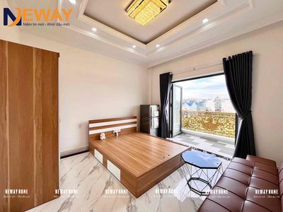 Căn Hộ Ban Công Full Nội Thất Mới 100% - Ngay Gần Ngã Tư Gò Mây