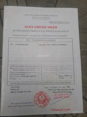 Cho thuê 5300m2 mặt tiền Lũy Bán Bích, Tân Phú, kinh doanh đa ngành