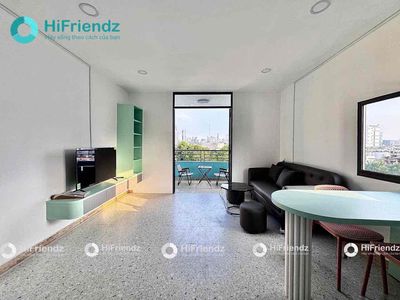 PENTHOUSE 1PN BAN CÔNG TÁCH BẾP RỘNG 50m2 NGAY CHỢ BÀ CHIỂU, TOÀ ÁN