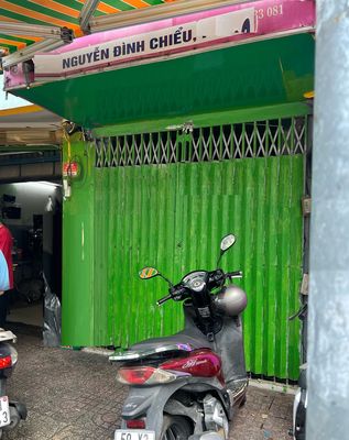 MẶT BẰNG 3X8M mặt tiền NGUYỄN ĐÌNH CHIỂU (2 chiều) Q3