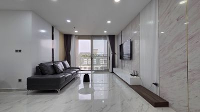 Cho thuê Midtown 3pn+1 kho 2 ban công nhà siêu mát,nhà mới làm lại.