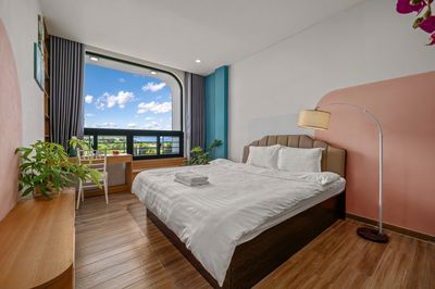 Biệt thự cao cấp 4 phòng ngủ tại Hòa Xuân – hồ bơi, BBQ & khu yên tĩnh