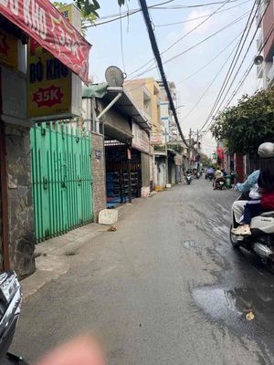 nhà mặt tiền hẻm , phạm văn chiêu p9 gv , 4x15