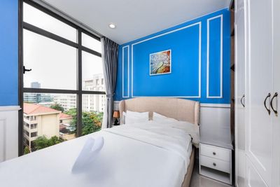 Cho thuê officetel Saigon Royal, 43m2, view sông