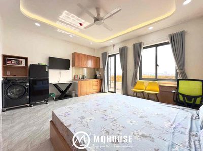 Căn hộ Studio ban công full nội thất Tân Bình ngay Ngã tư Bảy Hiền