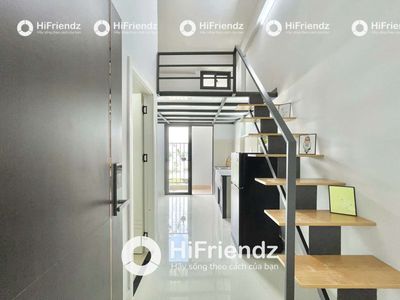 CHUNG CƯ MINI BAN CÔNG FULL NỘI THẤT GÁC CAO GẦN CHỢ BÀ HOM TỈNH LỘ 10