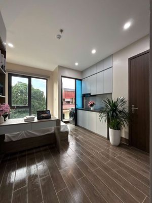 siêu phẩm CCMN 30m2 Full đồ. máy giặt, ban công ngõ Chùa Hưng Ký