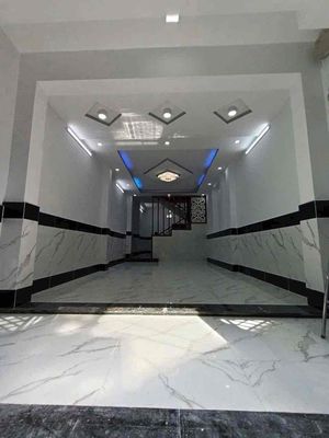 Cho thuê nhà mới xây Tân Chánh hiệp q12 2lầu 180m 3PN 4wc hxh 9tr tl