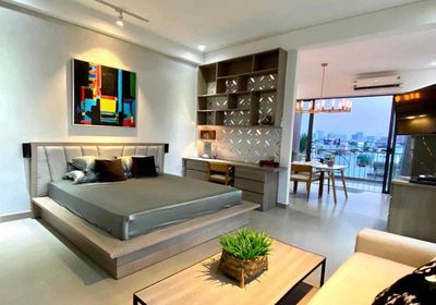 Cho thuê căn hộ 50m2 -  Khánh Hội quận 4, ngay cầu Ông Lãnh - gần Q1